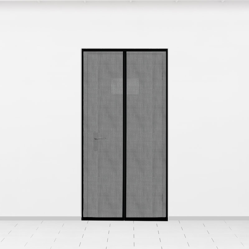 Covers & All Magnetic Screen Door Mesh, Made of 6 Oz Black Mesh Resistant to Abrasion Magnetic Screen, 243.8cm H x 91.4cm W
