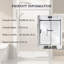Frameless Shower Door, Sliding Shower Door, With 5/16"(8Mm) Thick Tempered Glass Shower Enclosure ,Double Side Easy Clean Coat,With Buffer-120217182