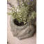POT DE FLEURS AVEC GLACES RUSTIQUES