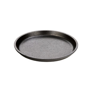 Rayani 7.25 Inch Round Cast Iron Serving Griddle