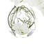 Orchid and Vine Arrangement in Glass Vase-44807563