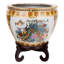 Pot à fleurs japonais Satsuma Peacock-1551848735