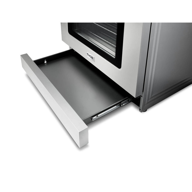 Thor Kitchen 36" 6 Cubic Feet Smart Liquid Propane Free Standing Range with 6 Burners