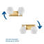 Audryna 2 Light Frosted Dimmable Vanity Light-100893556