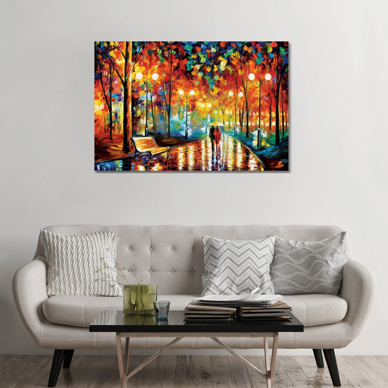 «Rain's Rustle II», reproduction d'art sur toile tendue, H 40 po x l 60 po, Toile tendue, No Frame