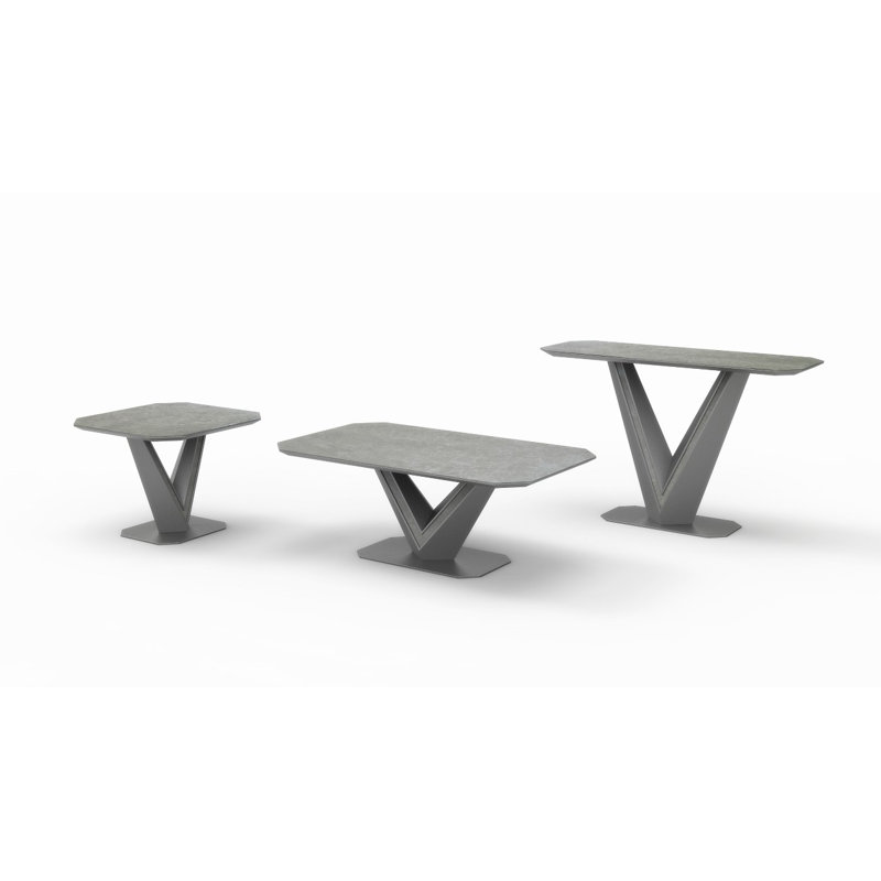 Dusek Ceramic Console Table