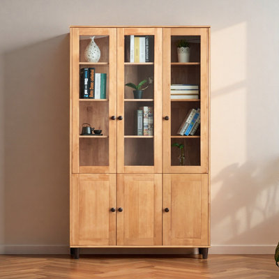 Bibliothèque de rangement de style nordique