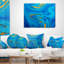 Housse de coussin rectangulaire en acrylique