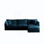 Canapé modulaire surdimensionné en forme de L avec repose-pieds réversible Contemporary-1380396636