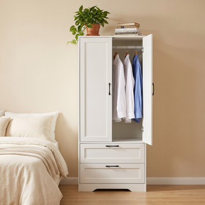 2 Door Metal Wardrobe