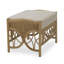 64cm Wide Solid Colour Footstool Ottoman