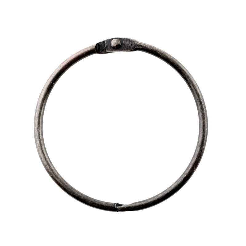 Oil Rubbed Bronze Rust-Resistant Shower Curtain Rings Set