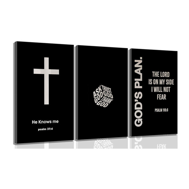 3 Piece Wrapped Canvas Print