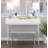 Emery 43.5'' Glass Top Console Table-1527121449