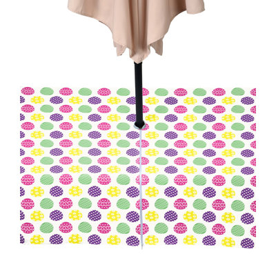 Fun Easter Eggs Water Repellent Tablecloth