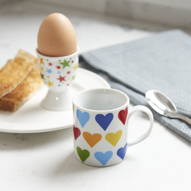Hearts 6 Piece Mug Set