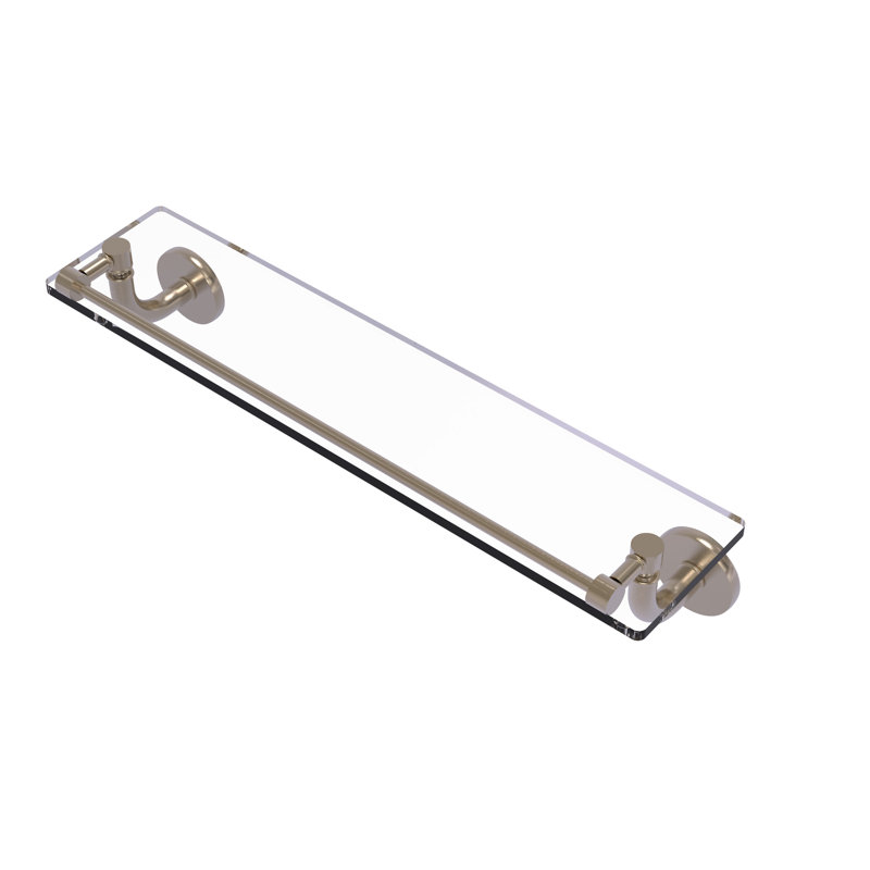 Tioga Industrial Pipe Shelves, Antique Pewter