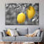 Ensemble de 3 citrons pop sur toile-1242645085