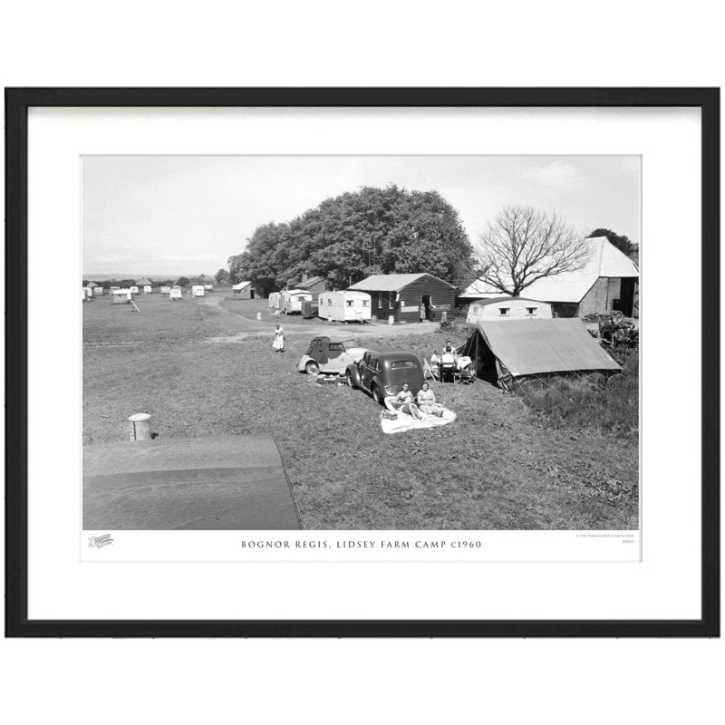 Bognor Regis, Lidsey Farm Camp C1960 by Francis Frith - Single Picture Frame Print, 45cm H x 60cm W x 2.3cm D