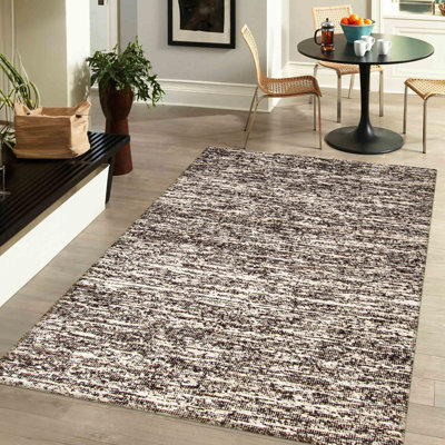 Sienna  Brown Rug 6'1" x 9'0"