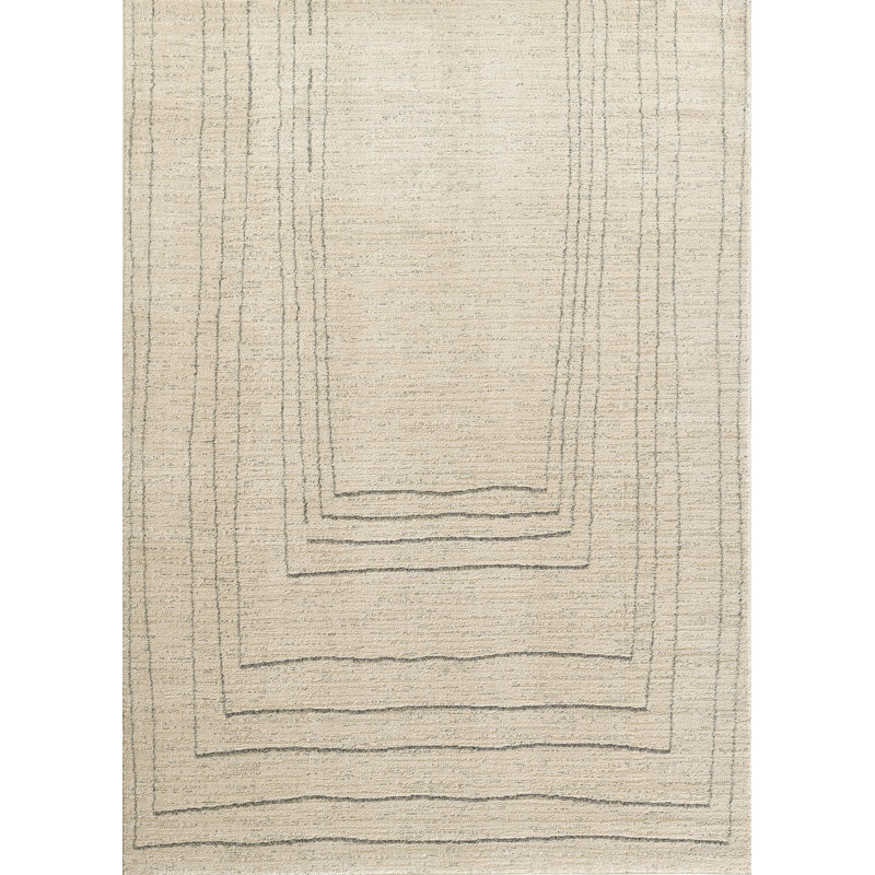 Bretas Geometric Indoor Rug, Rectangle 5'3" x 7'3"
