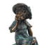 Statue de Yadiel fille et garçon jouant sur le balançoire à bascule