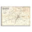 «Vintage St Louis Map v2» par Wild Apple Portfolio, art mural en verre acrylique-76818179