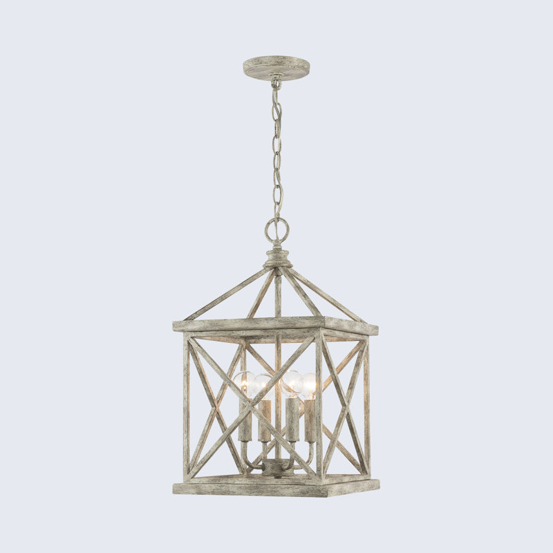 4 - Light Sand Lantern Pendant