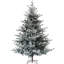 Arbre de Noël 6 pi d'inspiration nordique - 795 pointes en métal