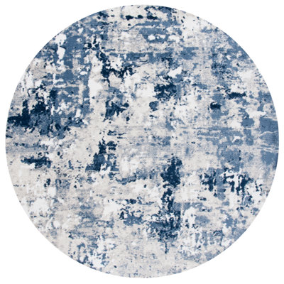 Acton Gray/Navy Area Rug