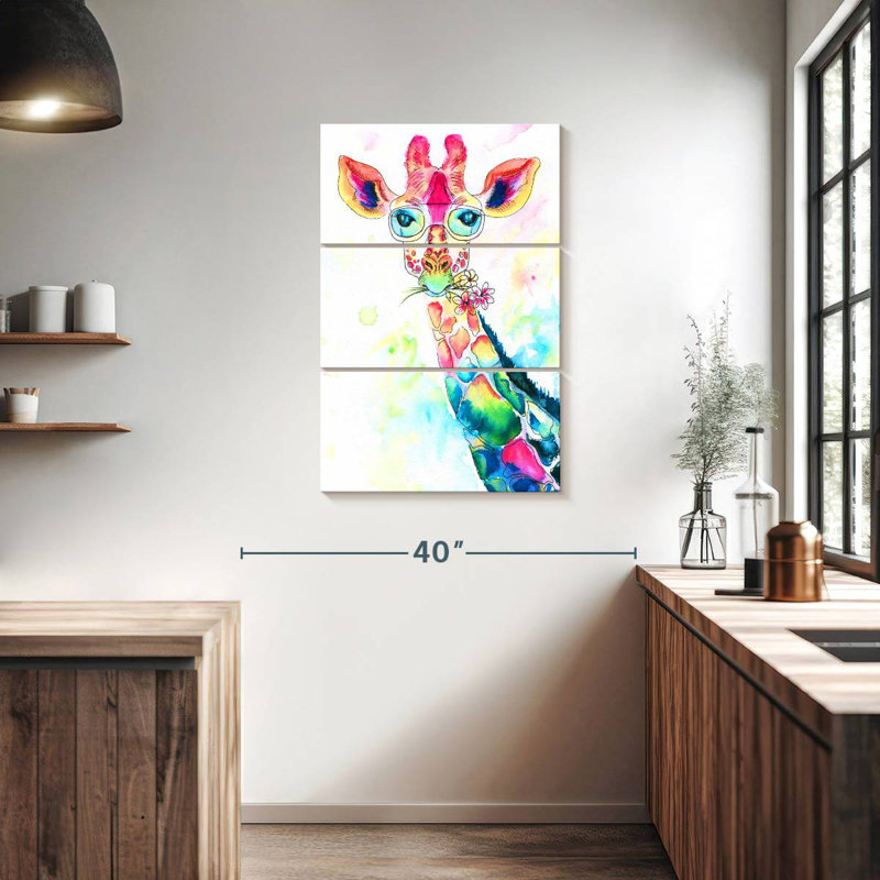 Brampt Giraffe Suitor, 38" H x 24" W