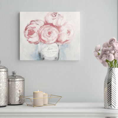 «Peony Jam», impression sur toile tendue