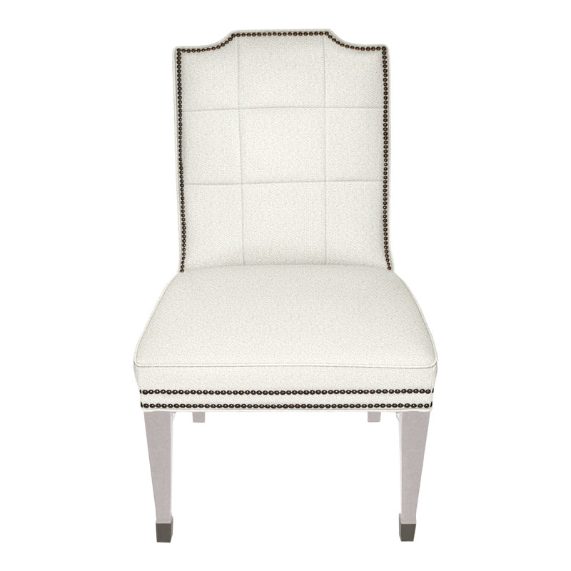 Chaise d'appoint Michael Weiss Travis, Oui, Kenworth Pearl, Gris tourterelle