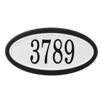 Oval Wall Plaque