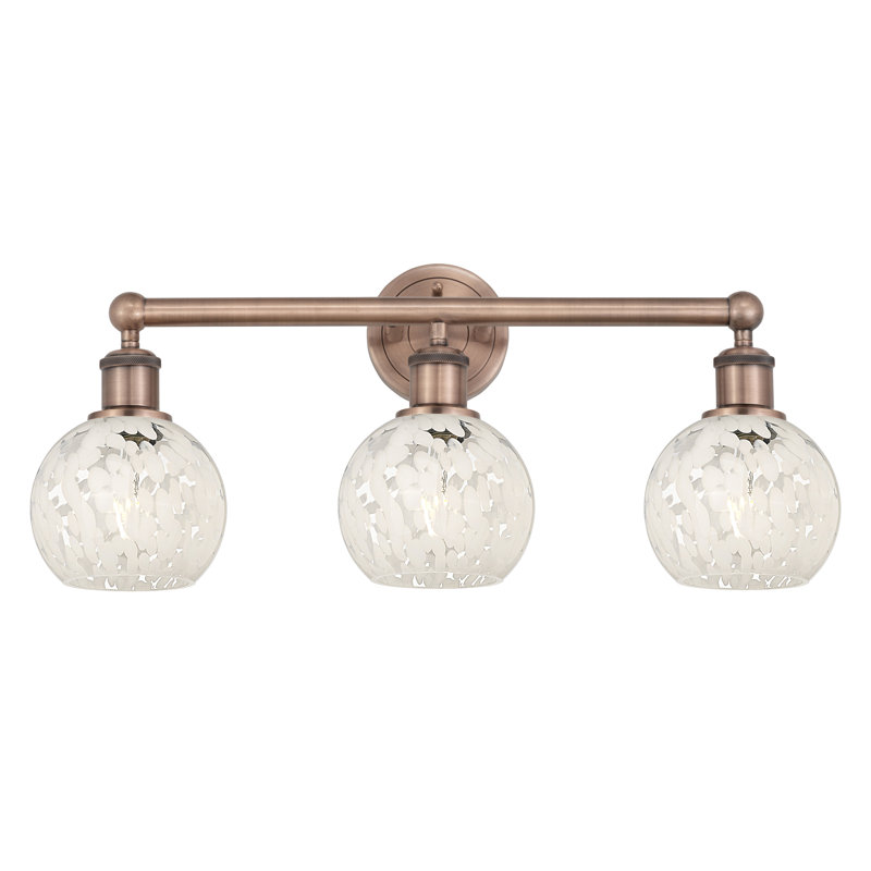 Berdene 3 - Light Dimmable Vanity Light, Antique Copper