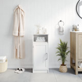 Vega Modern Bathroom Storage Cabinet with Magnetic Close Door and 3 Shelves