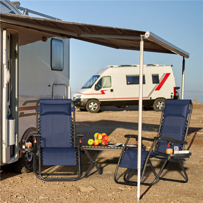 2pcs Outdoor Zero Gravity Chair