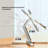 Support pour ordinateur portable avec base rotative 360