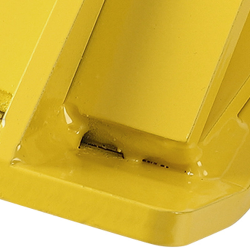 2-Pack  Heavy Duty Steel Tractor Bucket Edge Guards, Ski Skid Protectors with Grade 8.8 Double Lock Nuts, Turf Protection for Snow Removal & Gravel Spreading, Fits Tractor & Mini Excavator Attachments