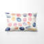 Coussin décoratif à motifs géométriques - formes géométriques rouges Jellybean-125945372