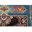 Tapis bleu/rouge/noir hereke Borkowski