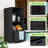 Rattan Pool Towel Rack Wicker Deck Box Waterproof Storage Organizer-110434379