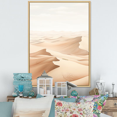 «Desert Sands Of Slumber Dreams IV», reproduction sur toile
