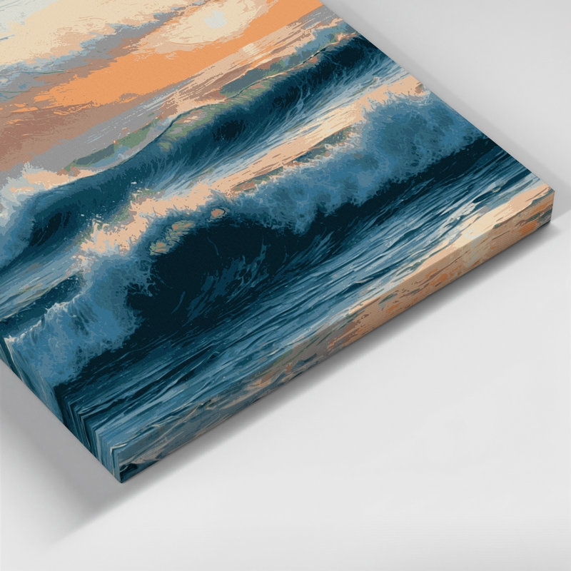 Art mural sur toile Coastal, H 8 po x l 10 po
