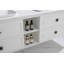Base de meuble-lavabo double 84 po 84 po