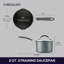Circulon A1 Series with Scratchdefense Technology Nonstick Induction Straining Sauce Pan with Lid-99565311