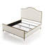 Lit rembourré en métal martelé de style moderne Lalia-124257343-124653006