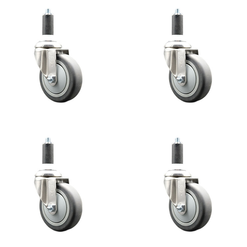 Thermoplastic Rubber Casters