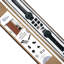 Classic J-Style Sliding Wood Track Kit Barn Door Hardware