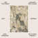 Coreyonna Abstract Marbled Modern Gold/Gray Rug